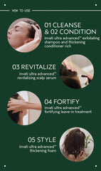 invati ultra advanced™ exfoliating shampoo – rich