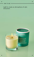 shampure™ vegan soy wax candle